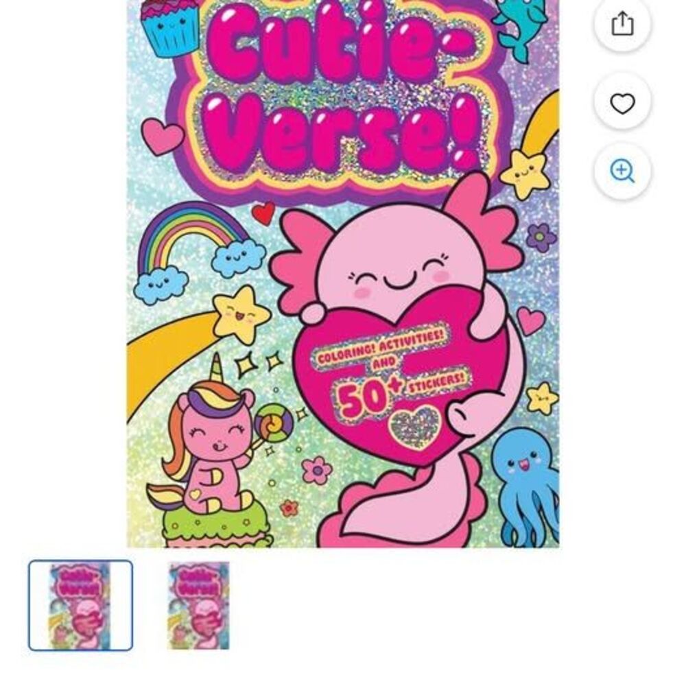 NEW Girls Activity Book Bundle – Coloring, Stickers & Fun Books (NEW)